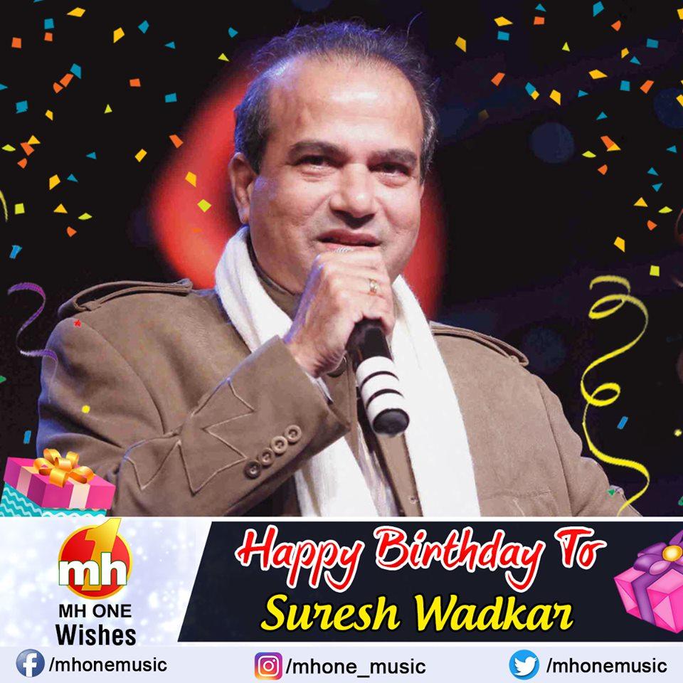A very happy birthday to the very talented & legendary singer Suresh Wadkar Ji. 