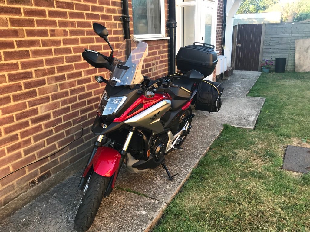 jfilippon's tweet photo. Just had this bike stolen around  #Woolwich area. Registration LJ16 ZMU Red Honda NC750 #StolenVehicleAlert #UK #southlondon https://t.co/vwmbIsTykd