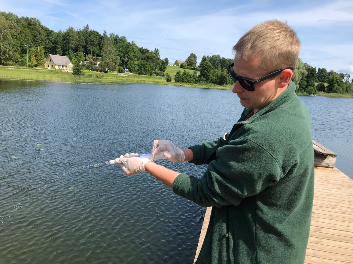 FunAqua Project (@funaqua_ee) on Twitter photo The fun has begun in #Estonia as well! :) Environmental monitoring and research team from @Maaylikool is collecting samples for <a href="/FunAqua_EE/">FunAqua Project</a> from Estonian small lakes.
#eDNA #fungi #environment #monitoring #funaqua The fun has begun in #Estonia as well! :) Environmental monitoring and research team from @Maaylikool is collecting samples for <a href="/FunAqua_EE/">FunAqua Project</a> from Estonian small lakes.
#eDNA #fungi #environment #monitoring #funaqua