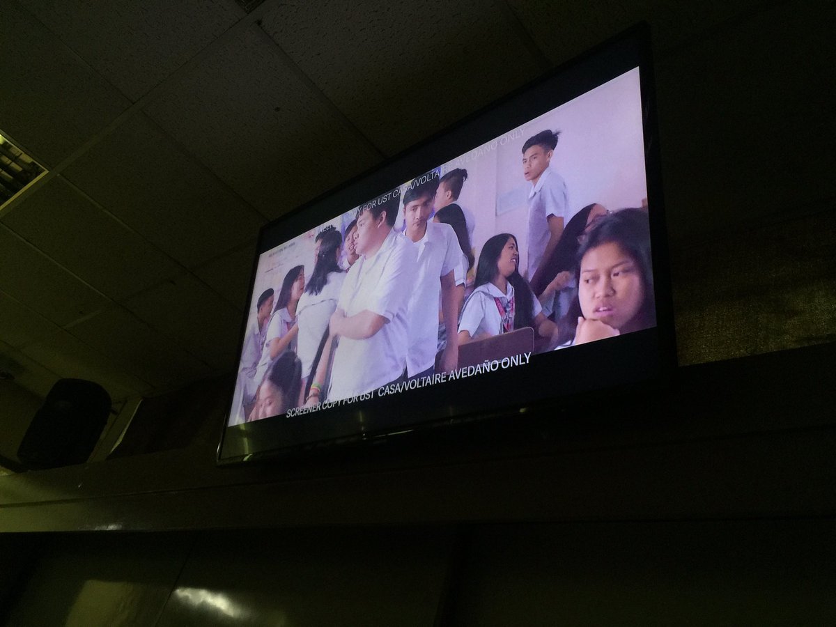 ustcasaofficial's tweet photo. As a society that nurtures future filmmakers, CASA previews βHeist Schoolβ a film made by a CA alumni, Julius Renomeron (@renomeronjr), an official entry to the Cinemelaya 2019.
#CASAFreshmenRock
#GrowLouderWithCASA https://t.co/EMmHbzUY2C