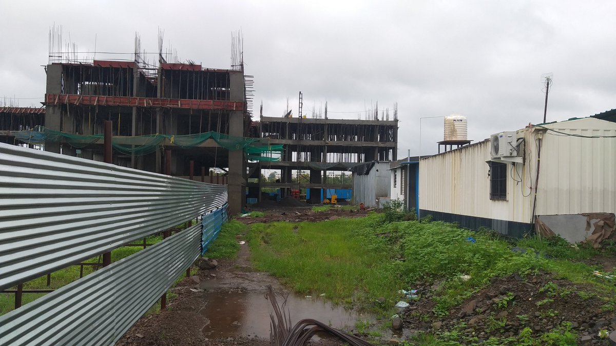 namrata_group's tweet photo. #Happycity #Varale construction update as in August 2019.
.
#NamrataGroup #FlatsInTalegaon #PuneRealEstate https://t.co/kwatURZyxu