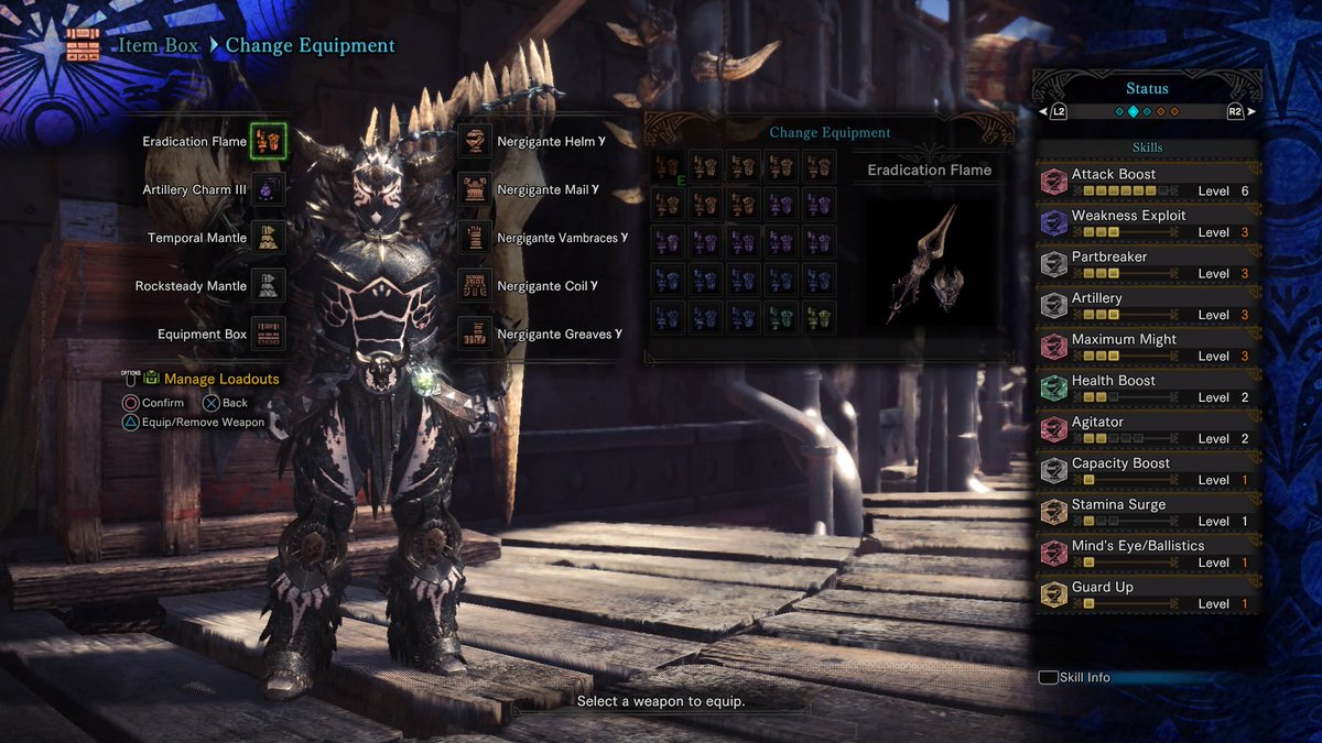 egg_bisquick's tweet photo. "Did you do it?" "Yes." "What did it cost?" #ArchTempered #Nergigante #Yarmor #Farming #MHWorld #PS4share https://t.co/jPKefNsqyh