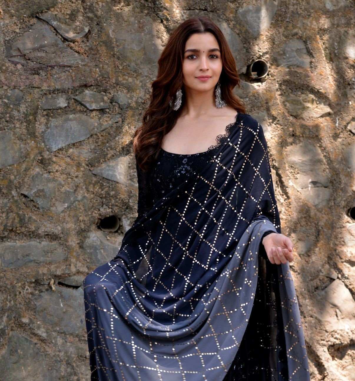 Alia bhatt black dress kalank 2025