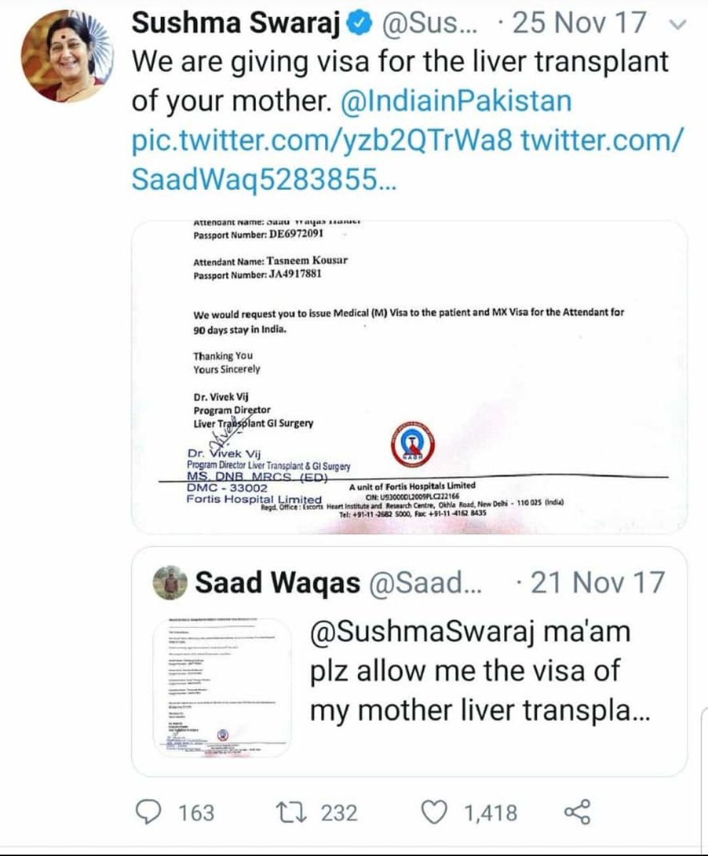 Uksouls's tweet photo. @SushmaSwaraj ji 
शाम ढले हर पंछी को घर जाना पड़ता है,
कौन खुशी से मरता है सबको मर जाना पड़ता है।।

RIP to one of the finest politician, orator, administrator and a witty Twitter-ian of this era.
.
#sushma https://t.co/Oy7yE3myFy