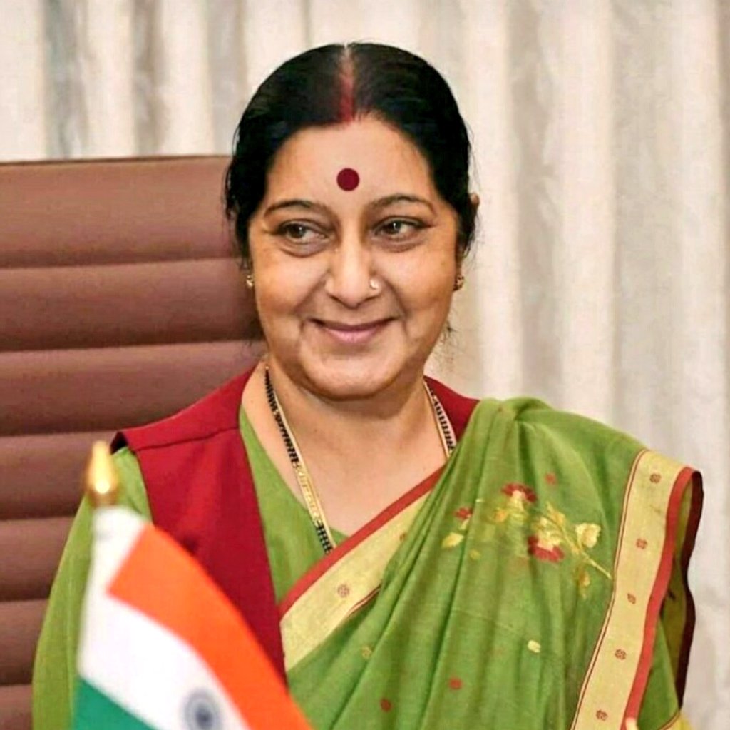 AnamikaP9's tweet photo. Your journey is inspiration to us mam. Role model for all womens. May your soul rest in peace 🙏 #RIPSushmaSwaraj https://t.co/hxymf4Z4M6