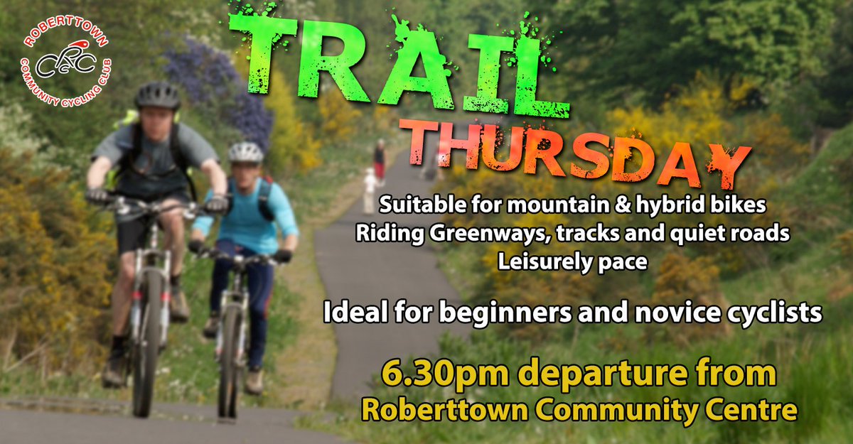 RoberttownCCC's tweet photo. Thursday Trails 8th August
#Overthorpe Loop, about 14 miles with some hills and cinder tracks. All welcome.
#TrailThursday https://t.co/BG2UAzxMrx