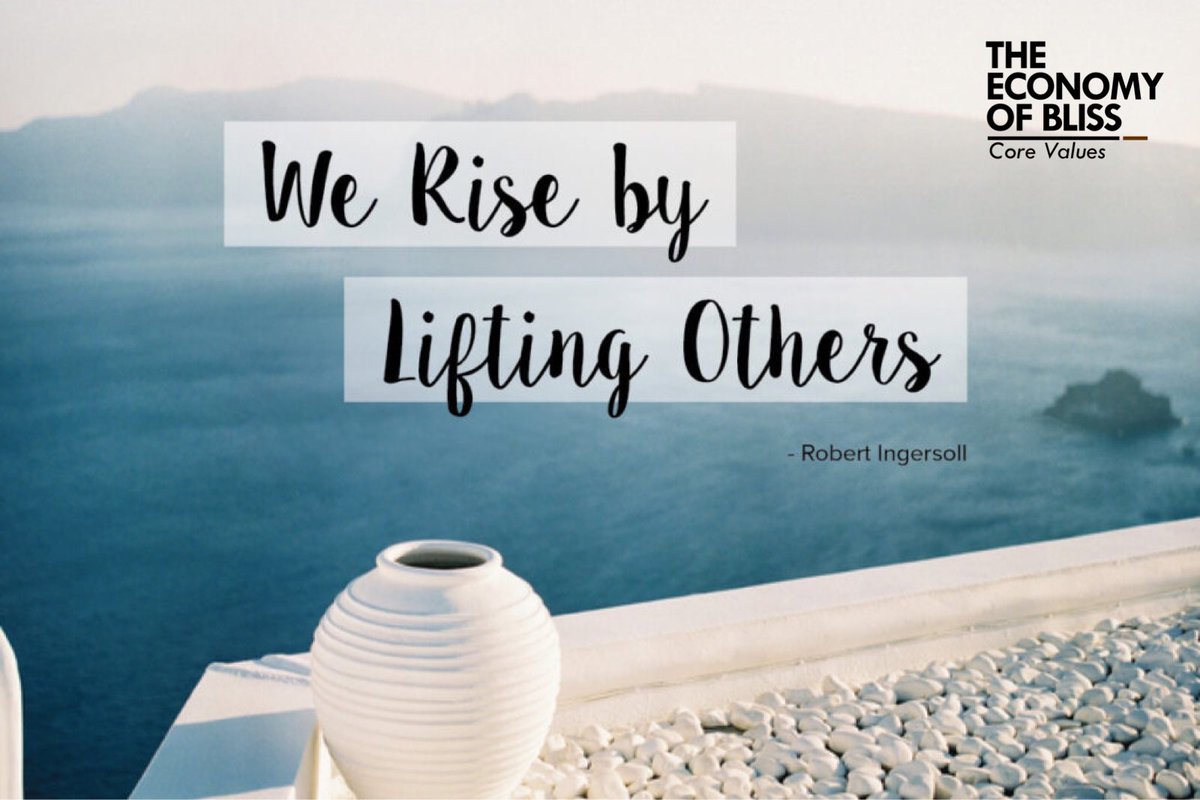 strategycabinet's tweet photo. We rise by lifting others up. Hindering the progress of others will only keep you busy not achieving anything yourself, and losing the help of others.
#coachEd #theEconomyOfBliss https://t.co/LkyDbeuQYr