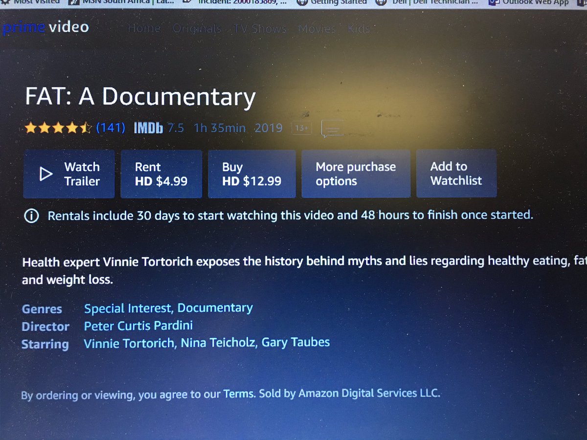 Commander5638's tweet image. @VinnieTortorich don’t know if you saw, but seems Amazon managed to fix the categories on #FATdocumentary