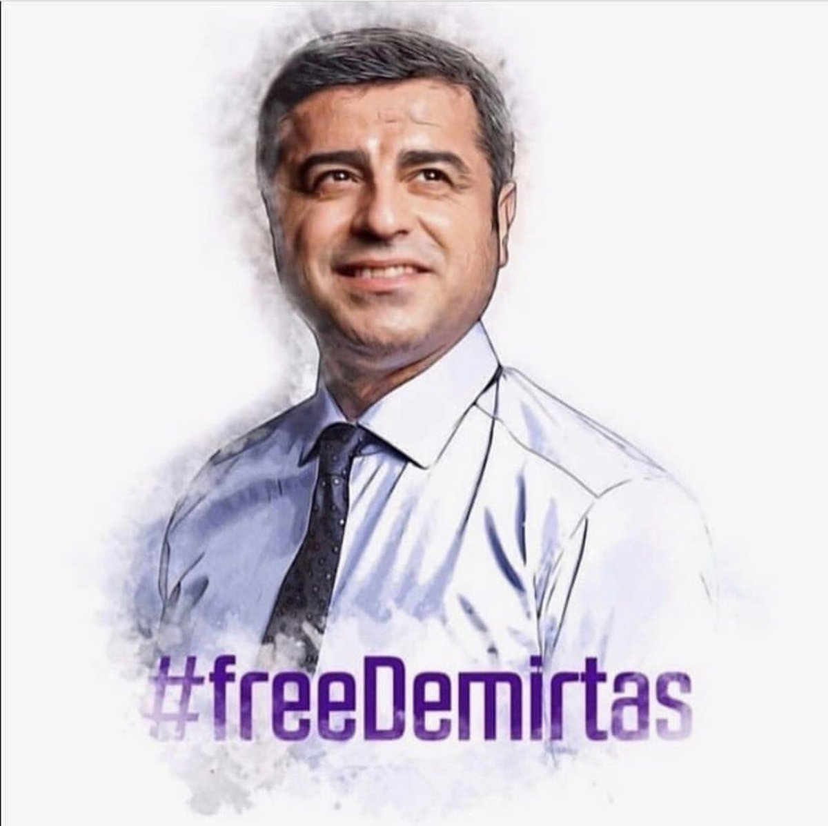 AlukFote's tweet photo. Ji bo azadîya hemû girtiyên siyasî re. 
#FreeDemirtaş https://t.co/TTUNZncg8L