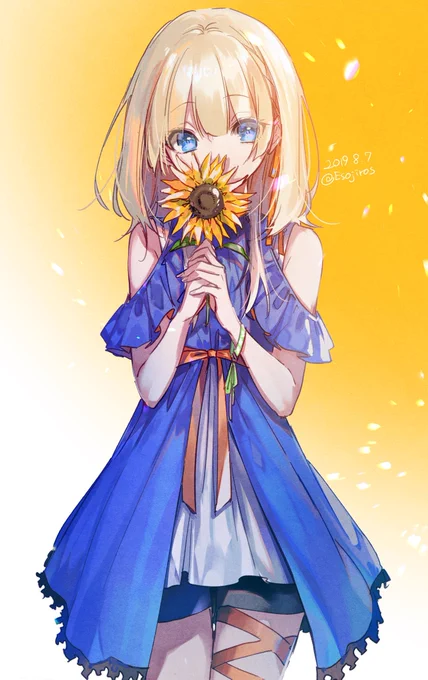 青×オレンジ #王宮のトリニティ 