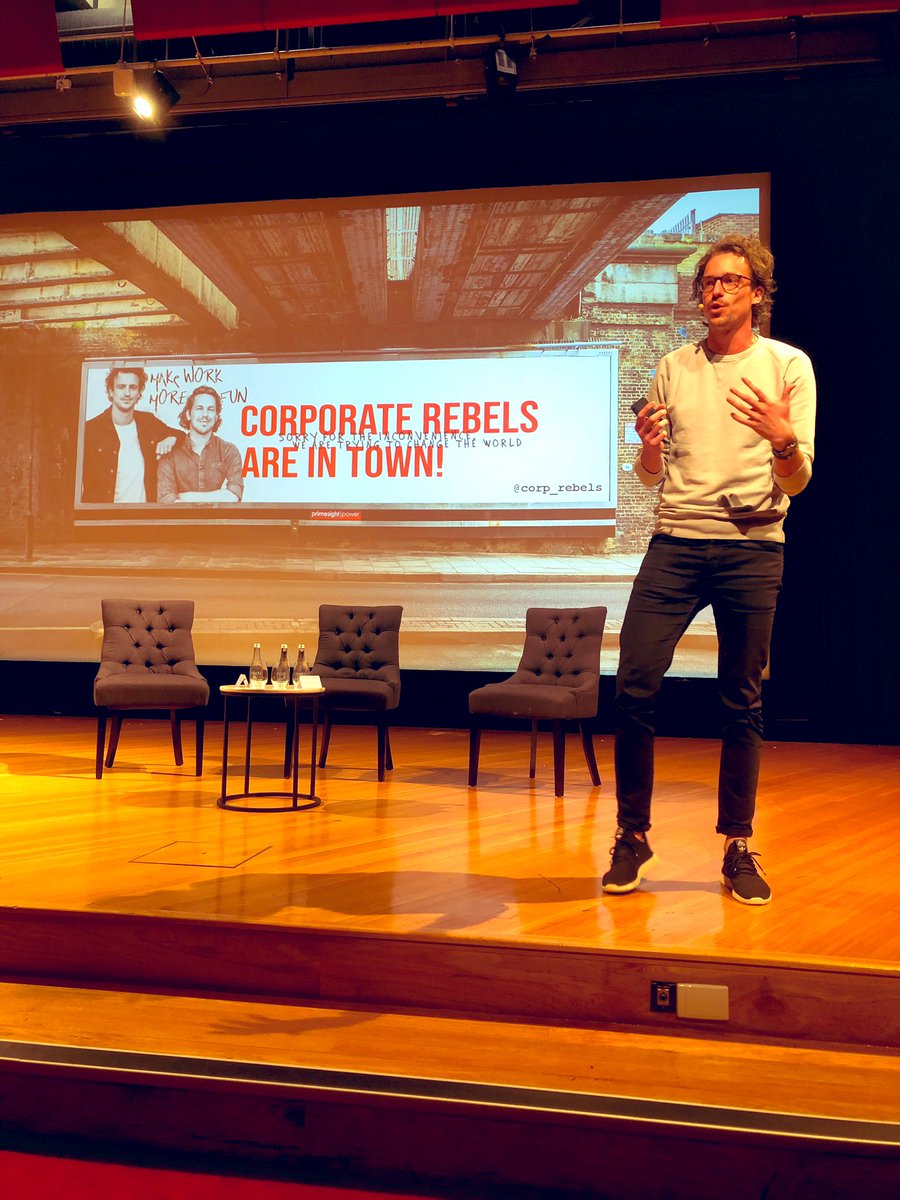 corp_rebels's tweet photo. Spreading some rebellion today in #Canberra at @IABCCanberra and @IPAAACT #CorporateRebels #TimeForChange #EngagementAtWork https://t.co/S7NJTaH3L9