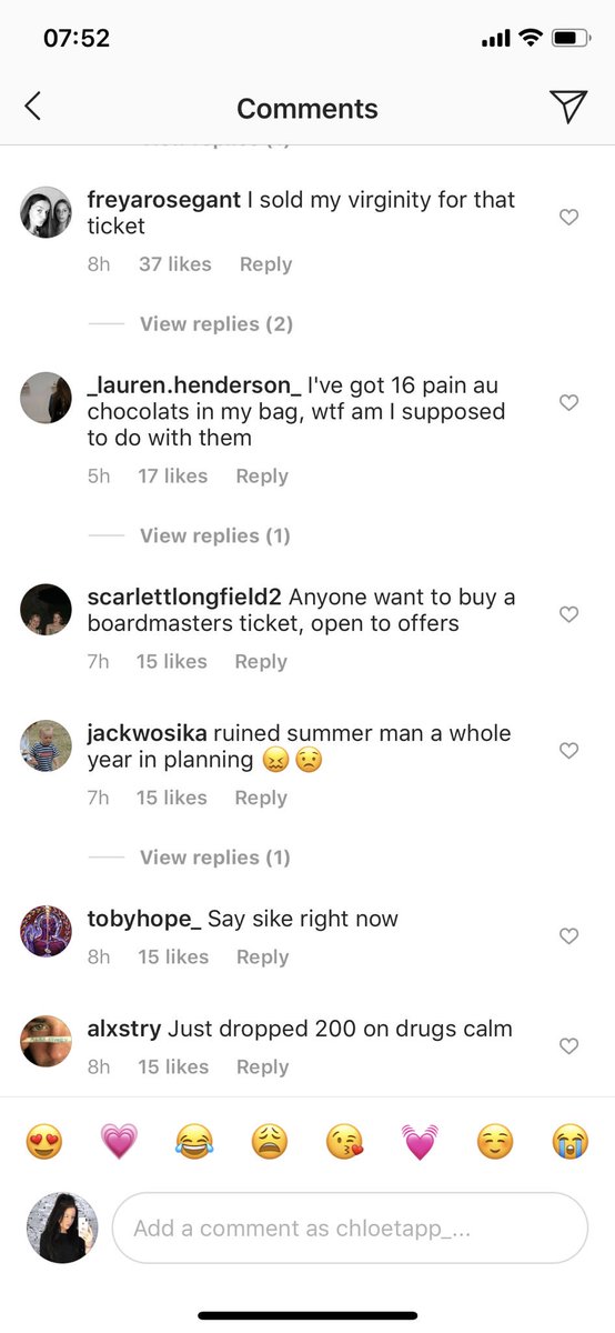 The fact boardmasters cancelled the event 7 hours before it starts has got me FUMIN - however the comments have me creased up #boardmasters