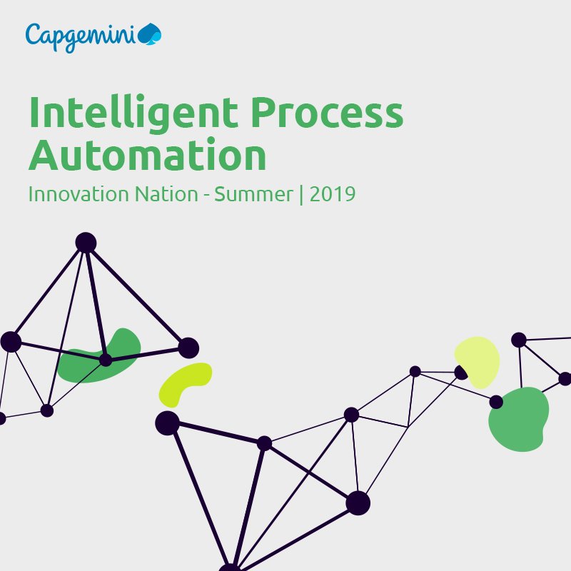 Capgemini's tweet image. The ambition of our #IntelligentProcessAutomation offer is to help our clients create an #augmentedworkforce says @CapgeminiBusSvc&apos; @BujakDr. Read more in Adam&apos;s interview featured in #InnovationNation. bit.ly/2G64ZuX