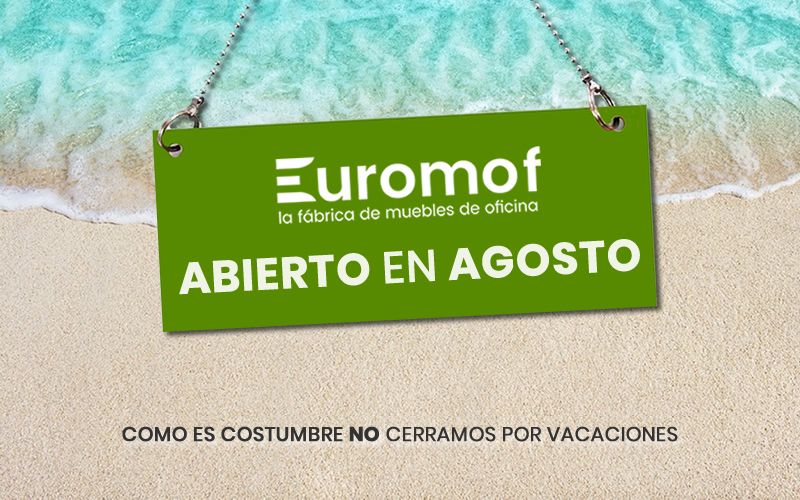Euromof's tweet photo. NO cerramos en Agosto. Atendiendo a nuestro compromiso de servicio, informamos que puede continuar pasando sus pedidos en Julio y Agosto, siendo estos atendidos de la forma habitual.+Info en: https://t.co/CJVdZPpPw8 https://t.co/7BxVUDMdjd