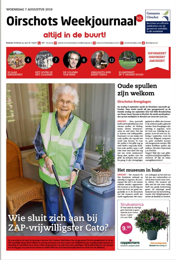 Dit is toch geweldig #zwerfafval #zappers <a href="/gem_Oirschot/">Gemeente Oirschot</a>