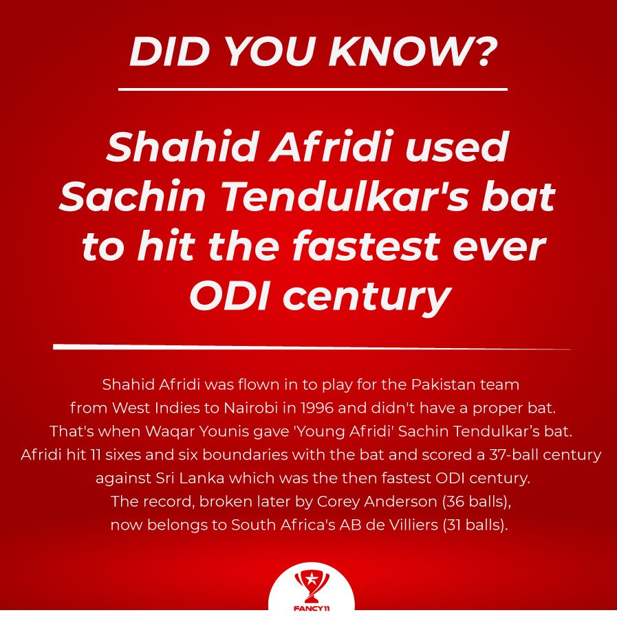 Fancy11official's tweet photo. Did you know ?
#Fancy11 #FantasySports #fantasywinner #cricket #fantasycricketleague #fantasycricket #fantasy #T20Blast #fantasysportsapp #Fancy11 #Playtowin #TNPL2019 https://t.co/57vJ81J8Wt