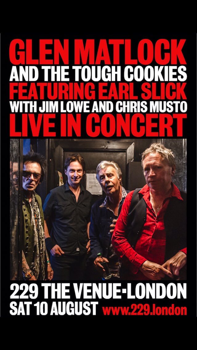 MachineAtlantic's tweet image. After a successful tour of Japan. I’ll be joining Glen Matlock and Earl Slick and Chris Musto for a couple more shows here in UK this Friday and Saturday. So Come on down !