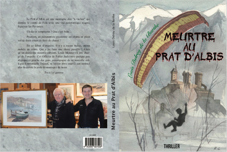 DelroyLa's tweet photo. Bonjour à toutes et à tous, mon thriller "Meurtre au Prat d'Albis" part au courrier aujourd'hui, avec des dédicaces personnalisées.
Bonne escalade humaine !
Louis Delroy de la Barthe https://t.co/MFQvIfeZsB