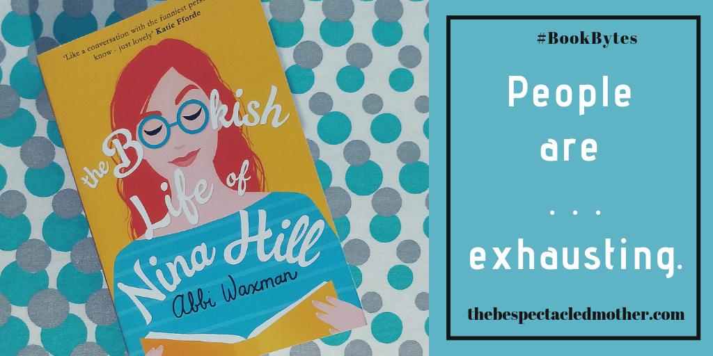 AnAgnihotri's tweet image. People are . . . exhausting #BookBytes 8 thebespectacledmother.com/2019/08/06/peo…