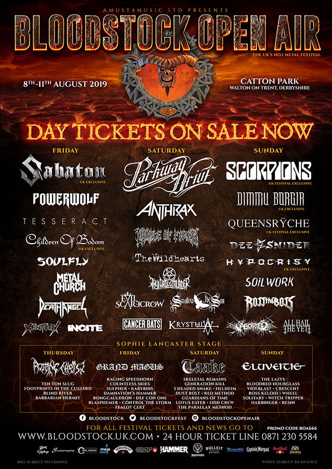 v13media's tweet image. Looking for a new favourite band at @BLOODSTOCKFEST
this weekend ? Well here's six of our picks from the #newblood stage including @AnakimMusic, @LEADROBOT and more
 puregrainaudio.com/features/find-…