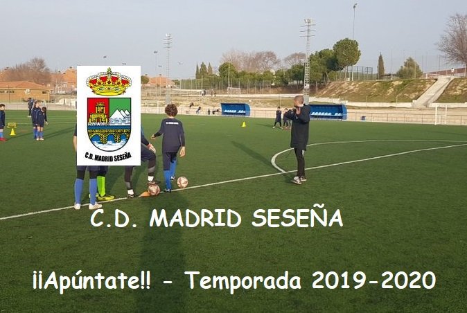 FutMadrid's tweet photo. C.D. MADRID SESEÑA

Apúntate al C.D. Madrid Seseña - Temporada 2019/20

Club convenido con Atlético de Madrid y afiliado a Coerver Coaching. De Chupetines a Cadetes

https://t.co/CliobDs5fk https://t.co/4P3rj5Uk1f