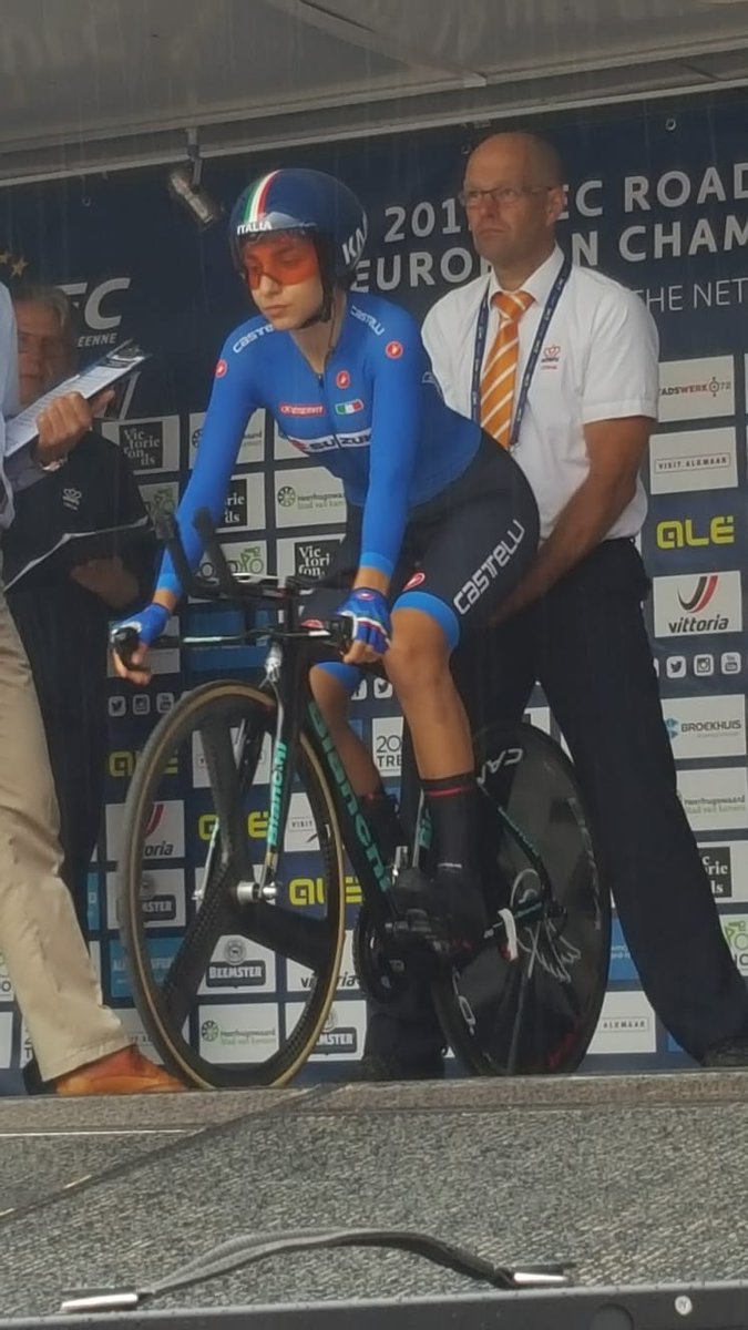 Federciclismo's tweet photo. Inzia #EuroRoad19 anche per #NazionaleCiclismo🇮🇹 con le prove di #CamillaAlessio e #SofiaCollinelli 💪💪💪 https://t.co/zeec8n2B51