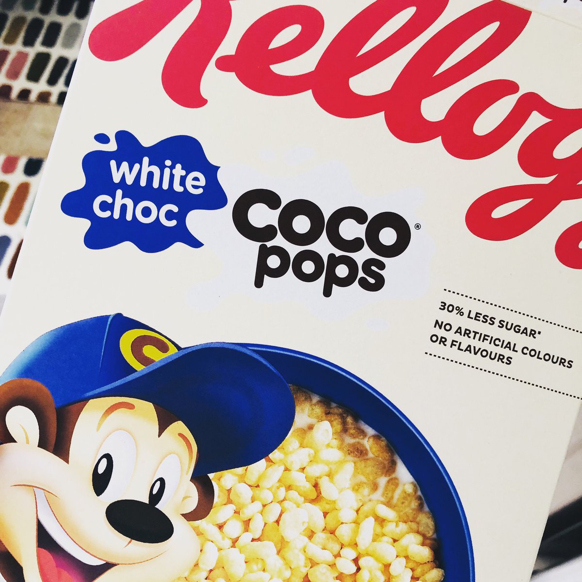 happydesigner's tweet photo. Munch of choice this morning ππ
#designerfuel #illustratorfuel #whitechocolatecereal #mmm #yummy https://t.co/wHDGiKEFJO