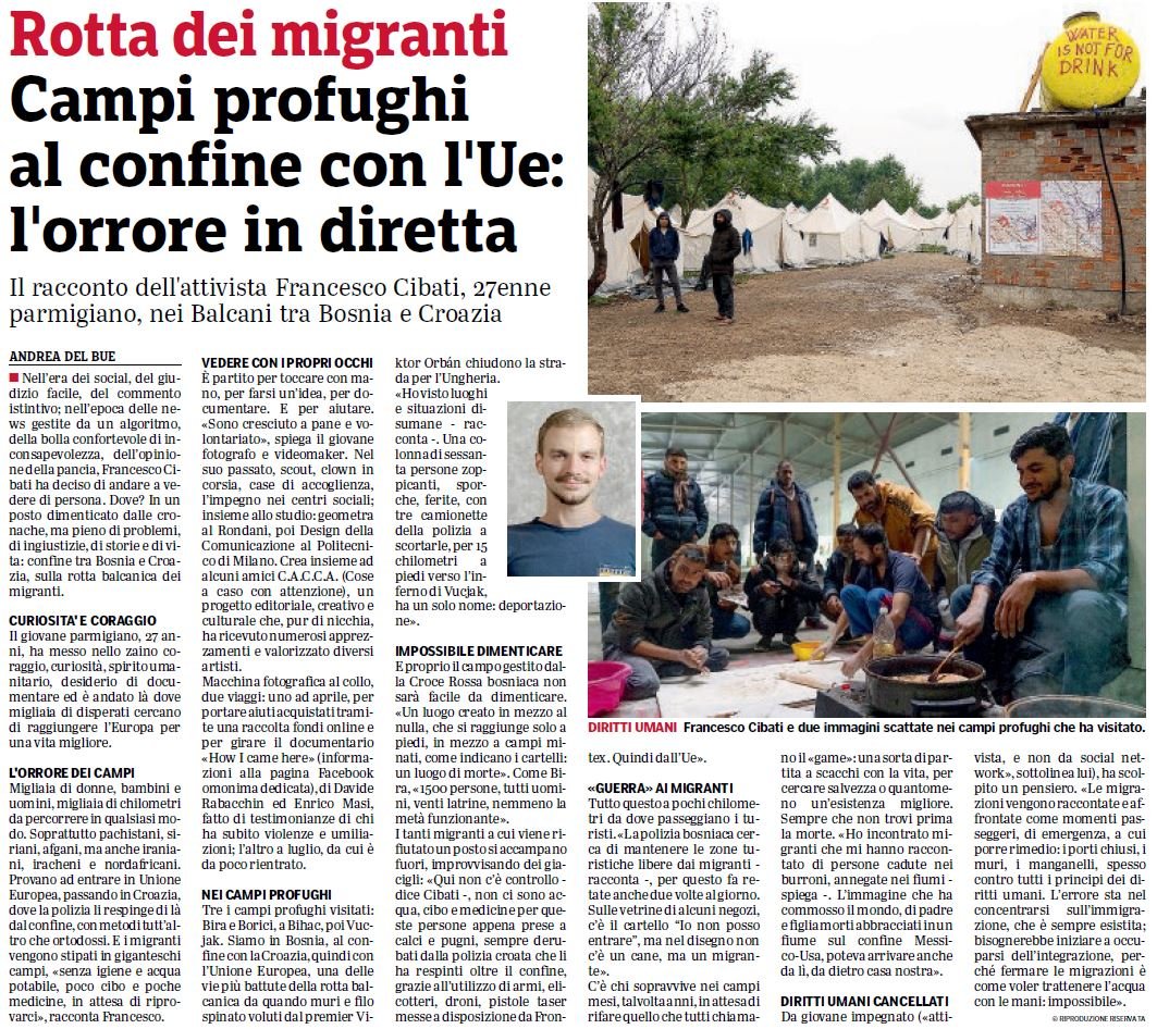 AndreaDelBue's tweet photo. Giovani che fanno sperare. Ci sono, bisogna dare loro voce e spazi.
Sono contento di aver incontrato e intervistato @Francescocibati e sono felice che la Gazzetta di Parma l'abbia valorizzato così (nell'edizione di lunedì). https://t.co/8J6muHFAGZ