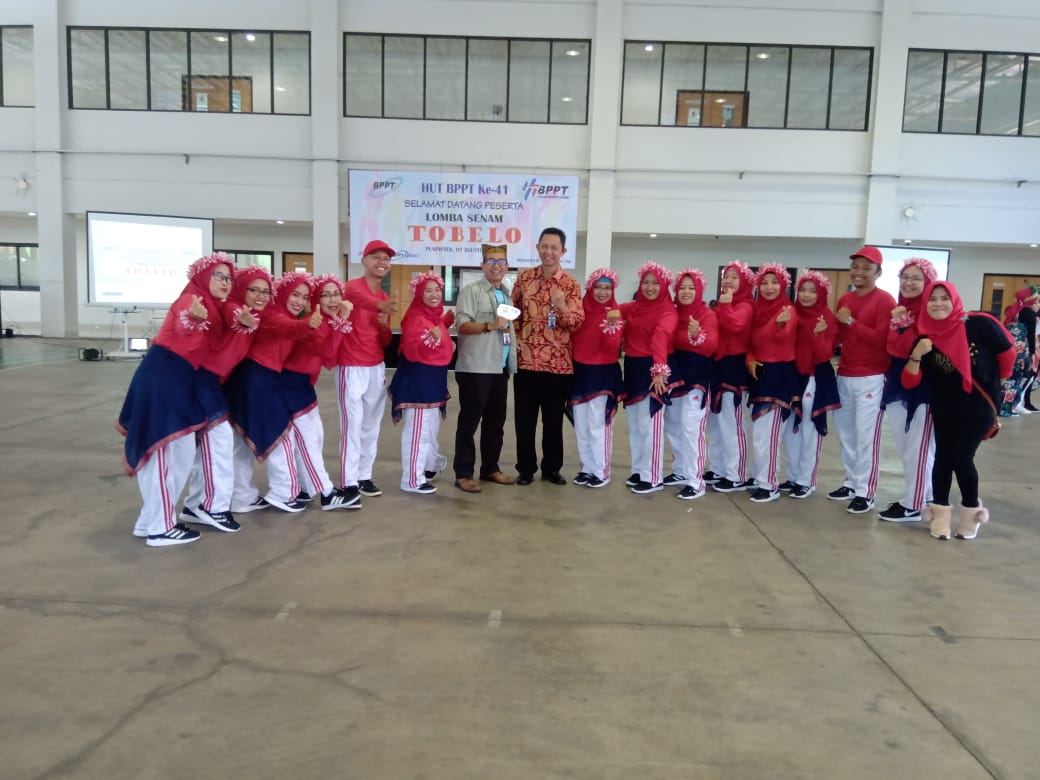 ptik_bppt's tweet image. Perwakilan PTIK mengikuti Lomba Senam Tobelo dalam rangkaian acara HUT BPPT ke-41 pada hari Rabu tanggal 7 agustus 2019

#BPPTSolidSmartSpeed #tiemberlari #ptikbppt #hutBPPT #BPPT41