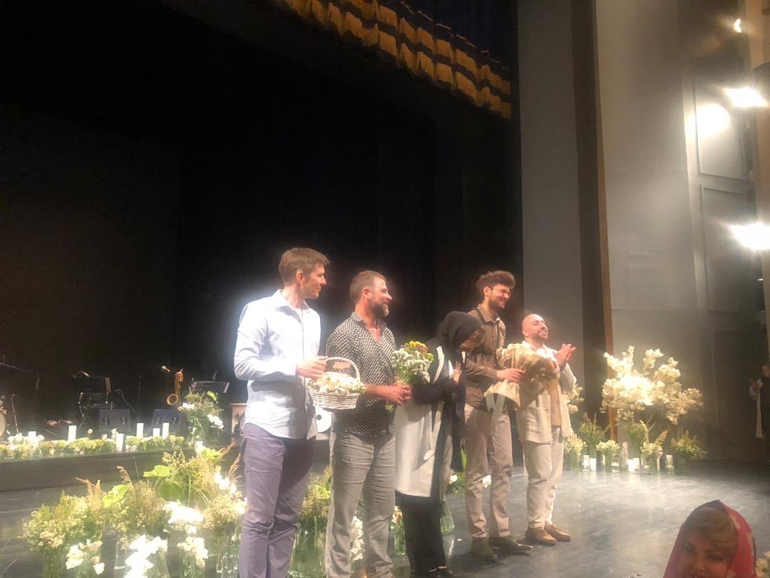 ItalyinIran's tweet photo. Sweet Persian rhythms and melodies with an Italian touch last night at the #VahdatHall in #Tehran.
Great performance by Giuseppe Doronzo at the saxophone, in an acclaimed concert with #Iranian and international musicians.
#Iran https://t.co/trUiPcrNTi