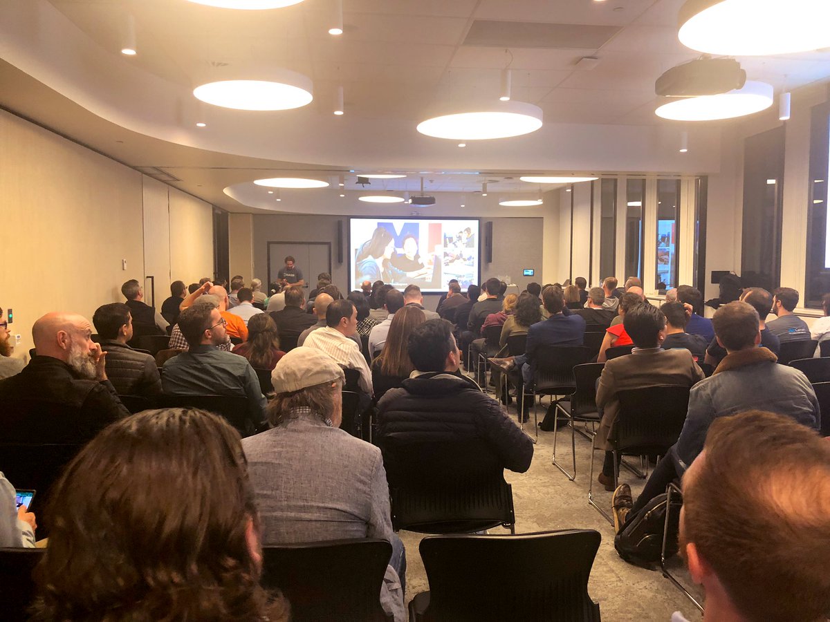 jesseparisesaas's tweet photo. Matt telling the @Hubdoc story at the Xero Developer Roadshow! https://t.co/kSMDRkucmF