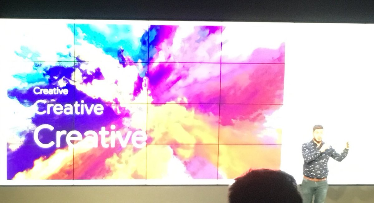 LisaNicAnB's tweet photo. Great to be at another #googlebb #breakfastbriefing to learn about #googlecreative video production and editing this morning at #Thefoundry @Google #Dublin #GrowWithGoogle
📽🎬📱Fact of the day: 5 million years of online video content will be watched by 2021! https://t.co/lCaA9OJkrL