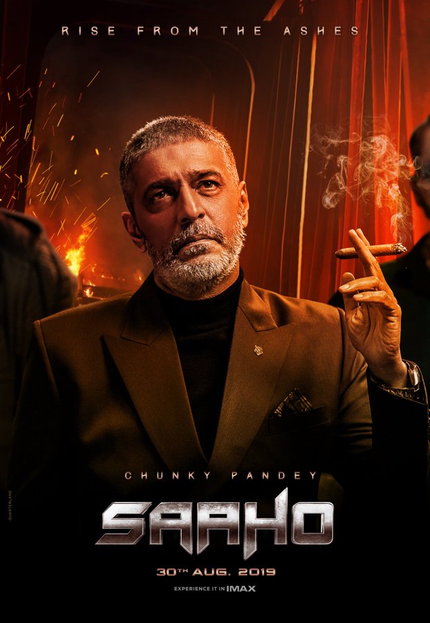 MdImran68472068's tweet photo. Character Poster Of #Saho.
#ChunkeyPanday as #Devaj.
#SahoOn30Aug. https://t.co/kbzDjAk0tH