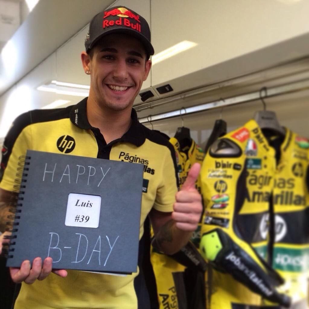 🇪🇸 Hoy Luis Salom cumple 28 años, no hay un día que tu familia, amigos y fans no se acuerden de ti.

Feliz cumpleaños Luis ❤️

🇬🇧 Today is Luis Salom 28th birthday, there’s no day that your family, friends and fans, are not remembering you.

Happy birthday Luis ❤️

#luissalom