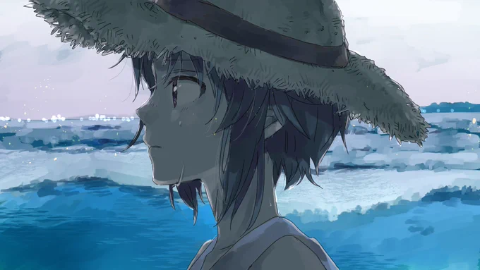 菊地真ちゃんが主演したジュブナイル映画のワンシーンを描いた 