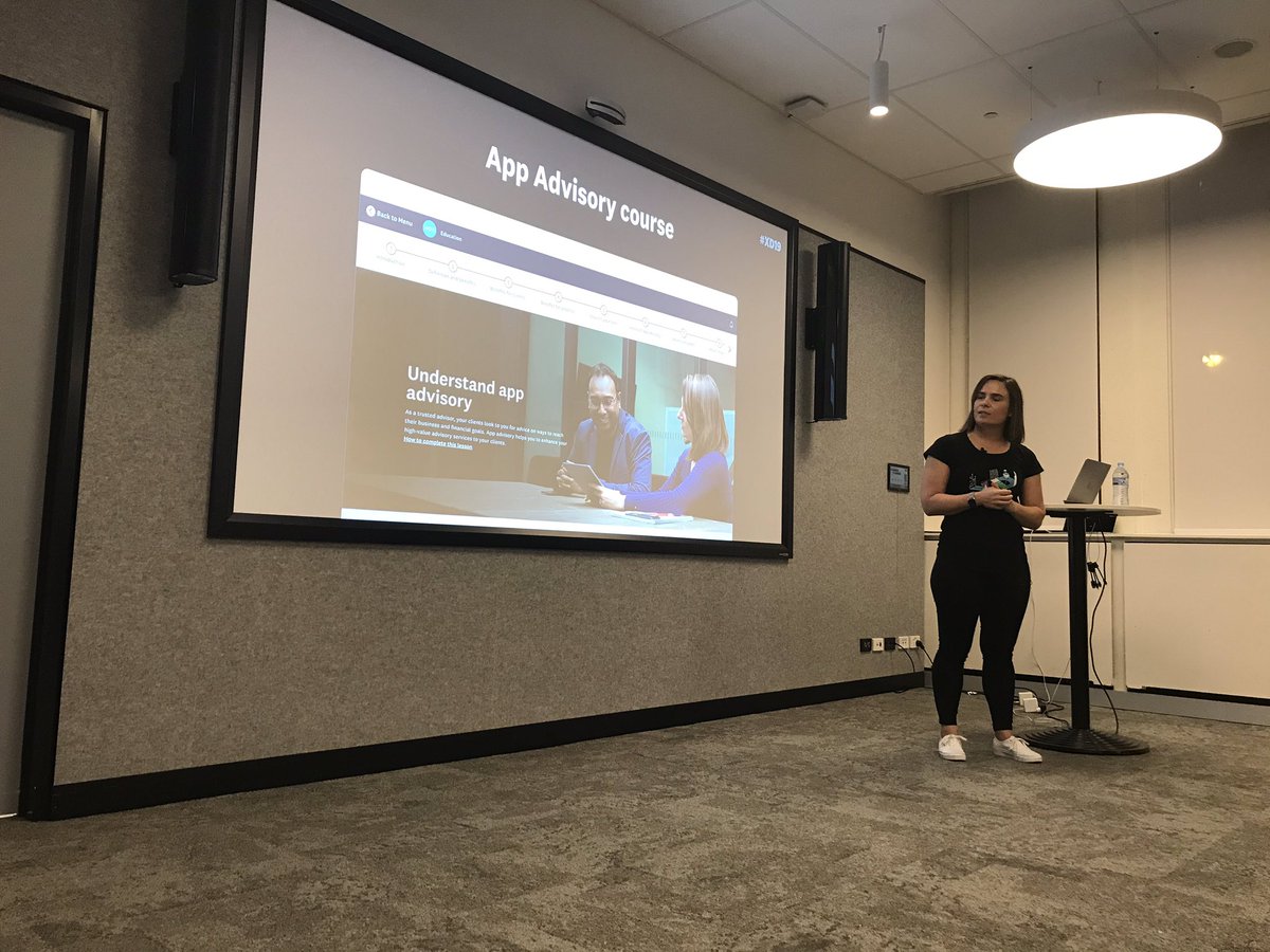 SamAlfordTweets's tweet photo. Wow, Xero is doing some really innovative things to support their app partners including App Advisory Courses for accountants to show them how to best recommend app stacks for their clients #XD19 https://t.co/v4DXQEmQvv