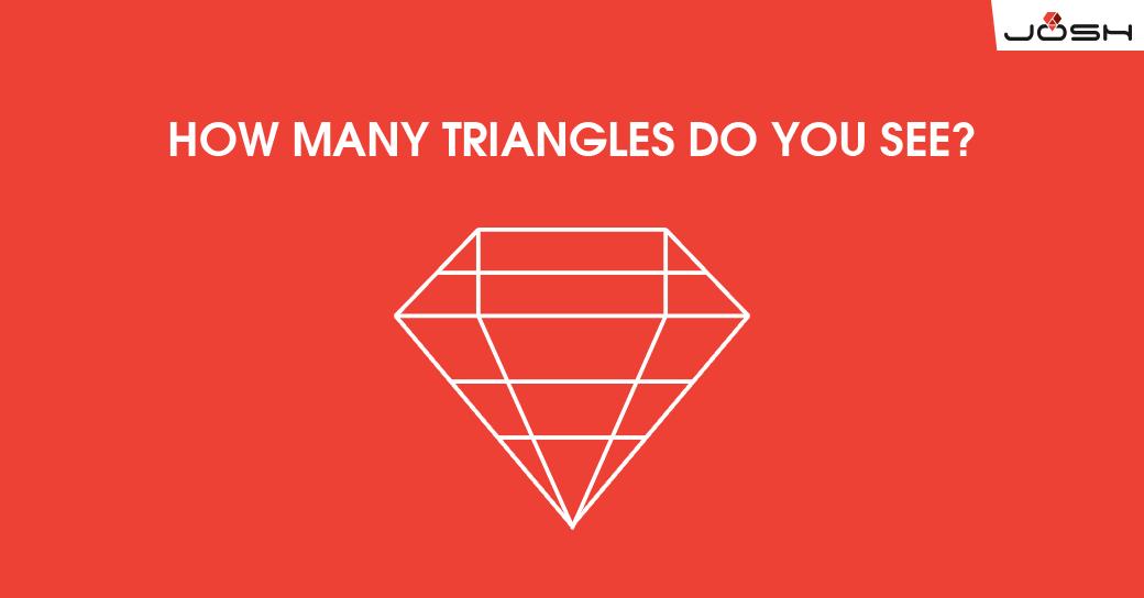 joshsoftware's tweet photo. How many triangles can you see in this Ruby?
@deccanrubyconf
#Puzzle #Triangles #Ruby #Logic #RubyOnRails #Ror #DeccanRubyConf #IT #Technology #Training #Conference https://t.co/CNC7VsWcv8