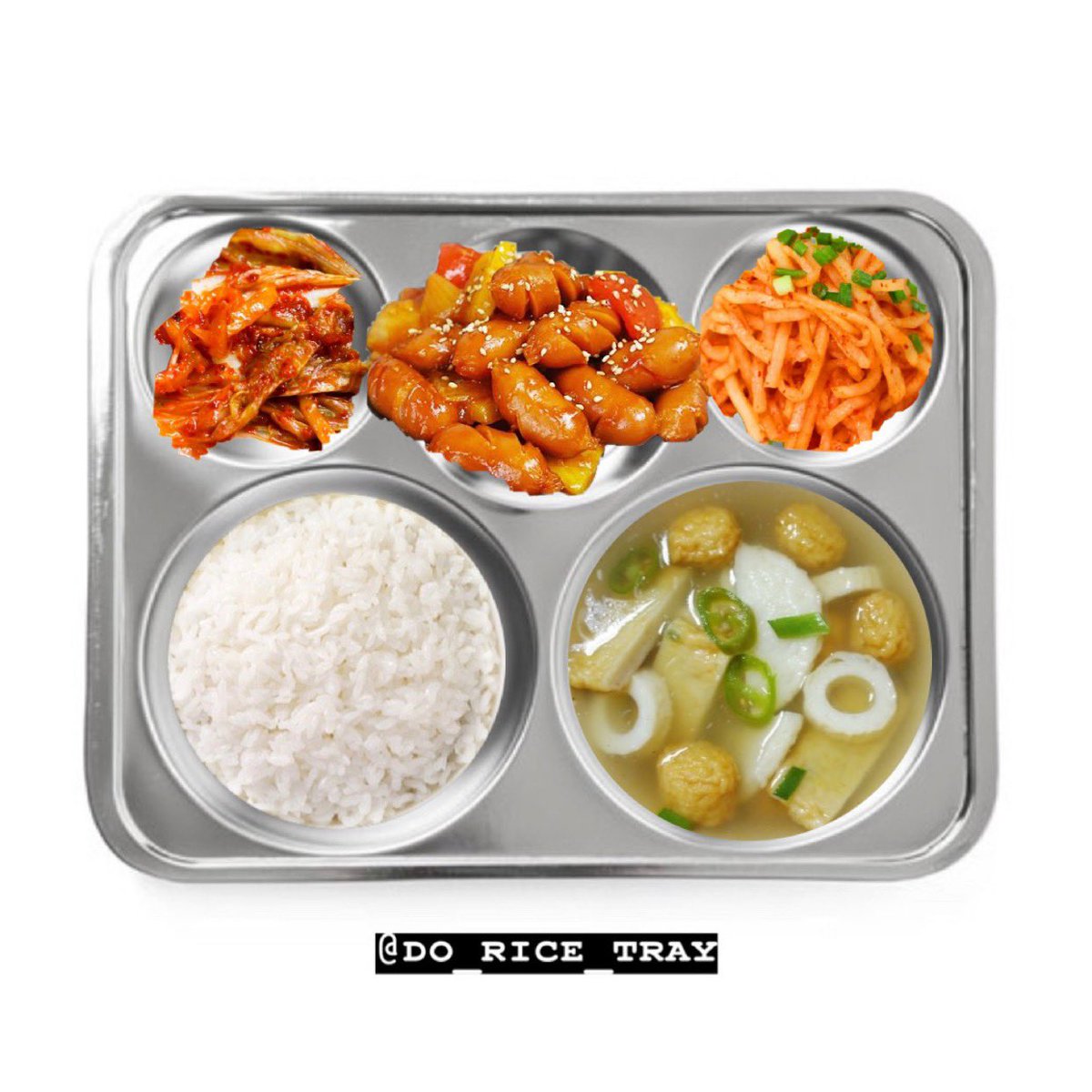 Do_rice_tray's tweet photo. 8월 6일 화요일 아침
D - 538

생선묵국
비엔나소시지케첩볶음
무생채
배추김치 https://t.co/so9iUa3Y4W