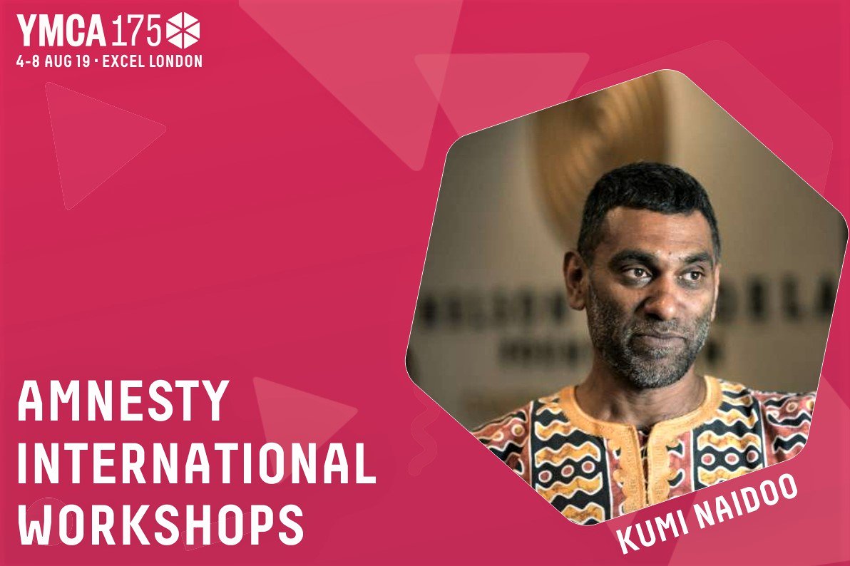 Our final plenary sees our speakers such as Amnesty International’s Kumi Naidoo take to the stage to talk about how we can unleash positive change in our communities. #YMCA175