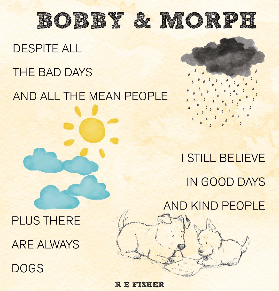 BobbyandMorph's tweet photo. #WednesdayWisdom
Bobby & Morphy teaches the importance of thinking of others, sharing, being honest and many more.
Available to order at https://t.co/YtW4ZuaCnH
#childrensbooks #qotd #beingdifferent #bobbyandmorph #kindness #childrensauthor #books #reading #lifequotes #bekind https://t.co/AQR7nfSj5V