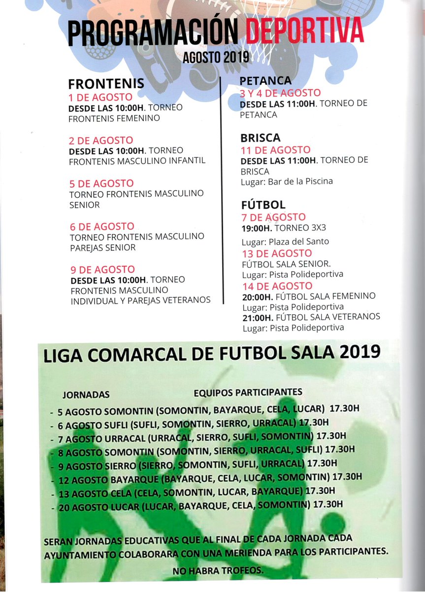guadasomontin's tweet photo. Fiestas de Somontín 2019 #Veranovivo https://t.co/QNJ3wM5Z9V
