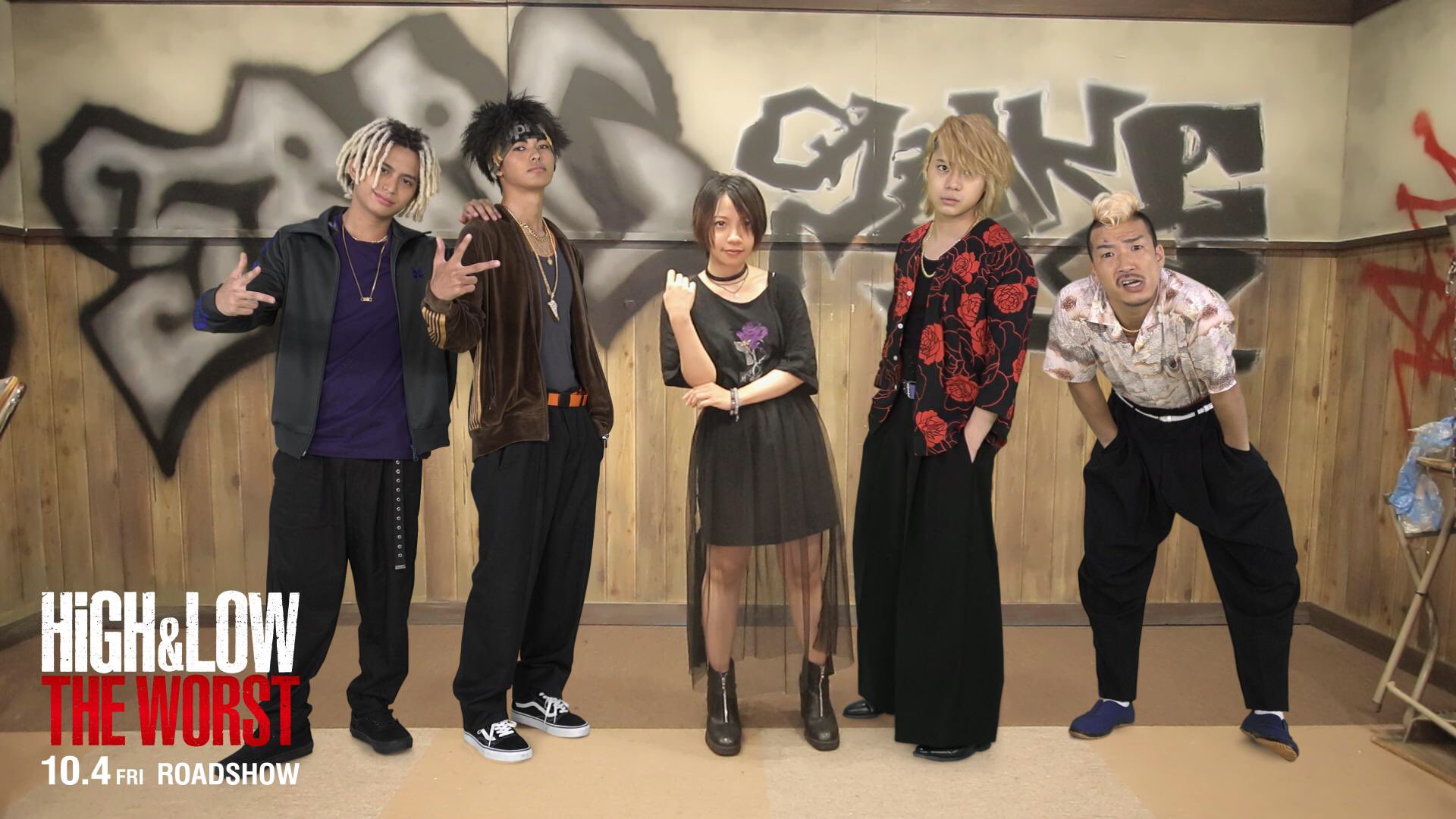 鯉口シャツ① ハイロー　HiGH&LOW コスプレ　西川泰志　佐藤流司 鯉口シャツ ハイロー HiGH-LOW コスプレ 西川泰志 佐藤流司
