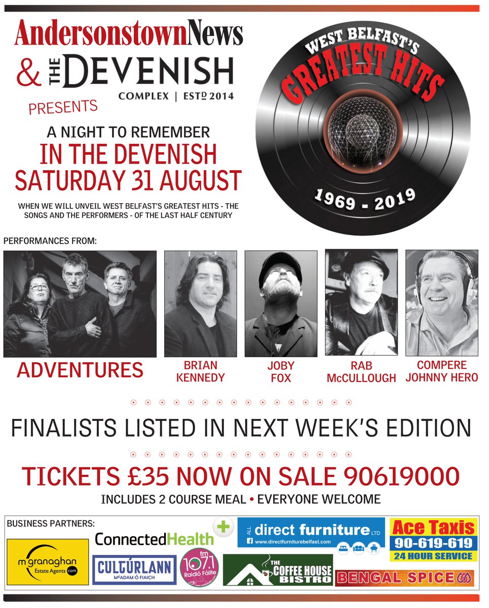 puntersg's tweet photo. #WestBelfastGreatestHits #ShortLists

Vote for your #Greatest West Belfast Acts

#Song #ClubAct #RockBand #LivePerformer 
#Folk #Album #Singer #IrishSong #Songwriter

https://t.co/YMpK8ZmpRf

@newbelfast @Culturlann @KennedySinger @CoffeeHouse126 @jobyfox @herobelfast https://t.co/7s00jVsjeS