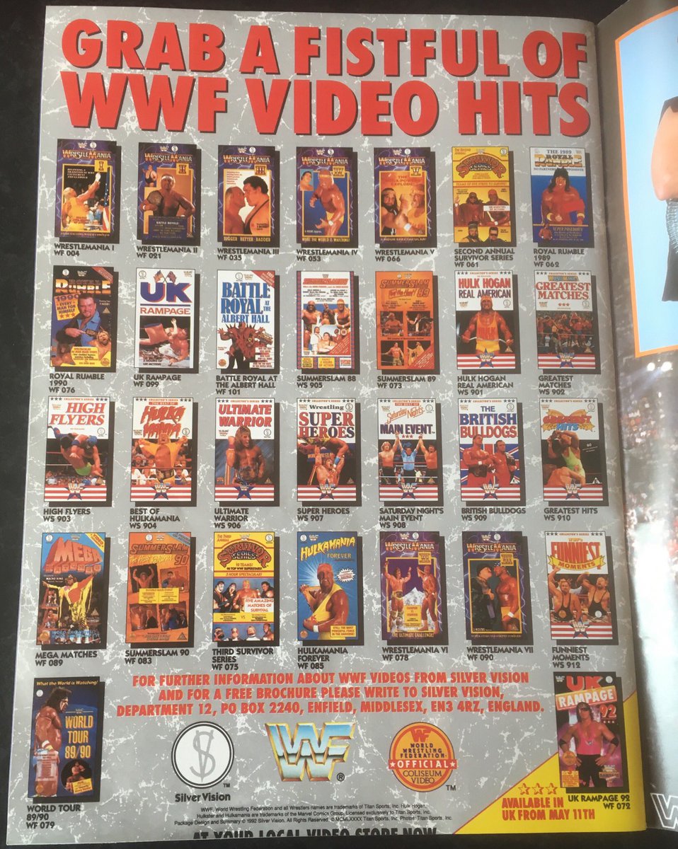 Tweet_Wrestling's tweet photo. Itโs your birthday...
Youโre 9 years old...
Youโre allowed 1 video only...
What do you pick?
#SummerSlam90 for me. https://t.co/9nFUHJcZTT