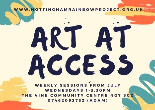 We welcome you to creative and relaxing times with our Art session today 1-3.30pm <a href="/TheVineCommunit/">The Vine Community C</a>