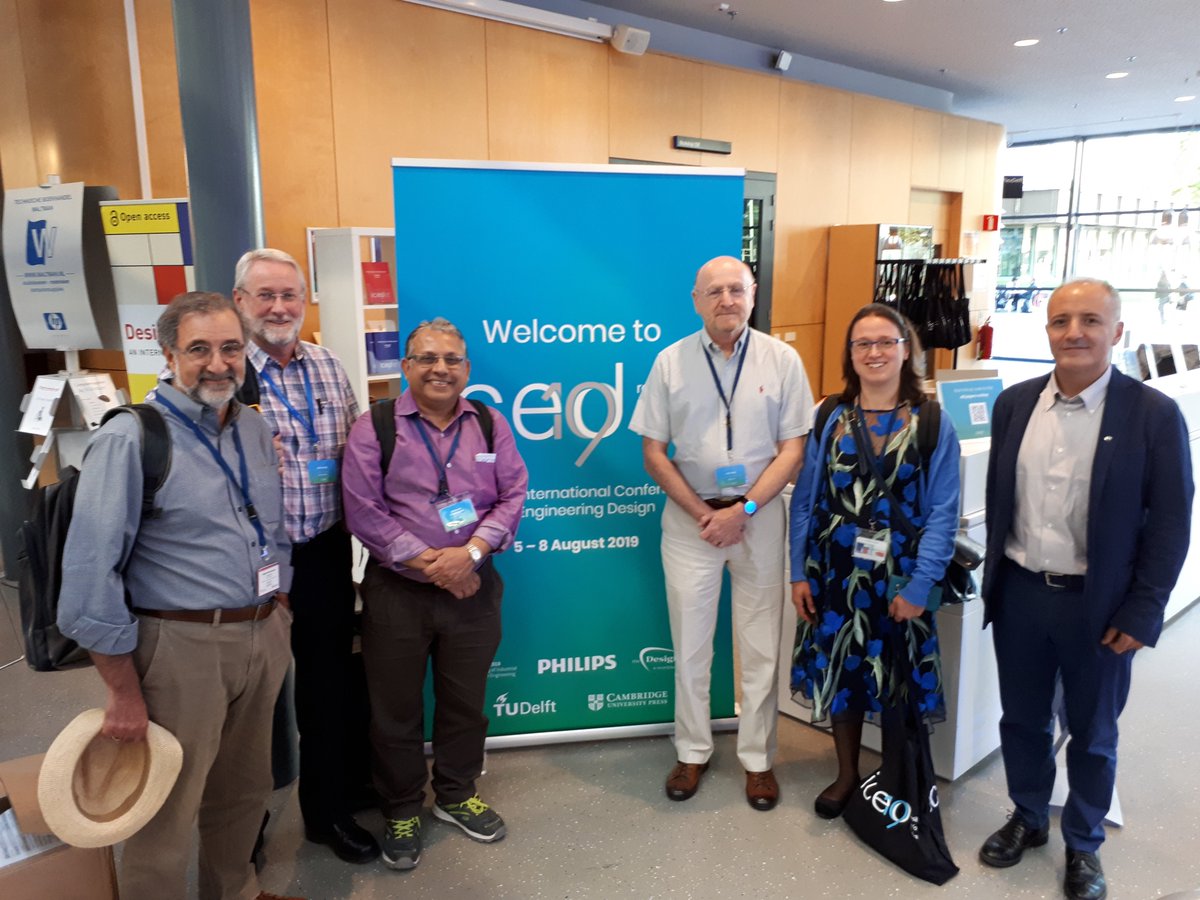 SamiraCeccarel2's tweet photo. Great to meet the Editors of #AIEDAM Amaresh Chakrabarti, Alex Duffy, Panos Papalambros, John Gero, @GaetanoCascini @ICED19_Delft @CUP_SciEng https://t.co/1mMzwaOtOW