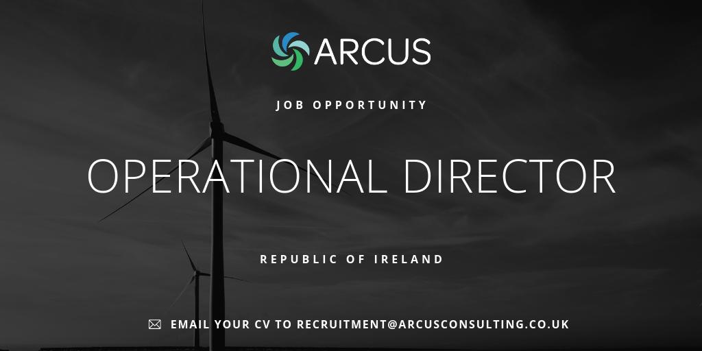 Arcus has an exciting opportunity for an enthusiastic and talented Operational Director who has the confidence to develop our business in the Republic of Ireland 🇮🇪. Find out more here: arcusconsulting.co.uk/careers/