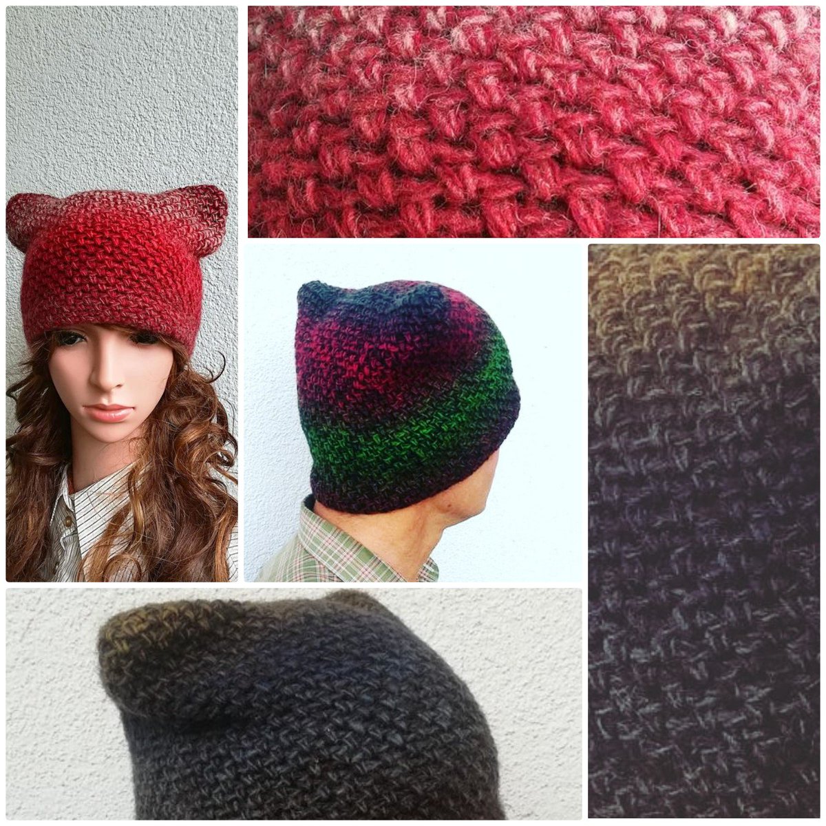 FeltVinetta's tweet photo. New Winter collection! Warm Cat hats 🐱 from 100% natural wool are the best choice for the cold winter. More on #Etsy #VinetaFelt
#winterhats 
#crochet 
#crochethats
#catears
#woolhats
#dundagawool
#dundagayarn
#pacesvilnasfabrika
#Latviansheepwool 
#latvianwol
#handmade
#gifts https://t.co/9KamVZayWy
