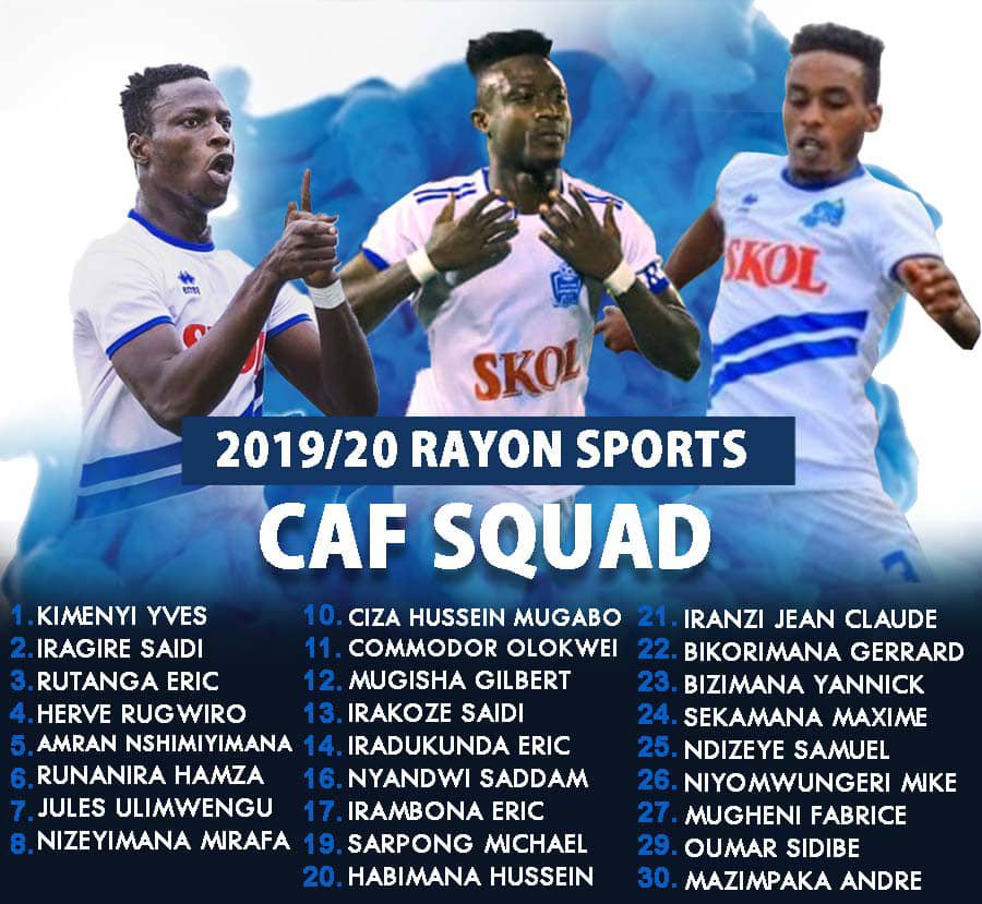 gikundiro4ever3's tweet photo. #CafSquad2019_2020 by #Gikundiro @CAF_Online @AAhmad_CAF
#RayonIsBae @rayon_sports
#ForeverIsFamily @gikundiro4ever3 @muhire_paul @saimable15 @nisengwechantal
#RayonKuMutima @KumutimaO @gamanyi @Jahdeau @RadioRwanda_ @Radiotv10_rw @DianeGashumba @FunClubRw @muvalens @MINISPOC https://t.co/i3SPOXV2Gi