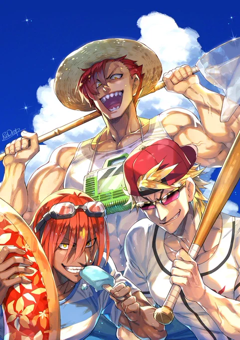 俺たちの夏が来た!チャリで来た! #FGO 